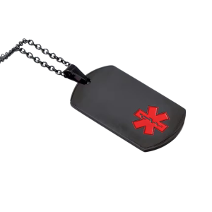 Medical Alert Engravable Necklace