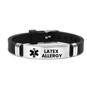 Medical ID Armband - Latex Allergy
